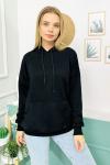 148721 Uzun Kapsonlu Sweatshirt